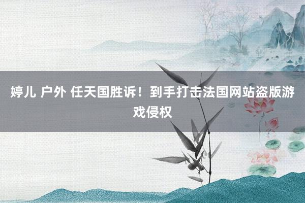 婷儿 户外 任天国胜诉！到手打击法国网站盗版游戏侵权